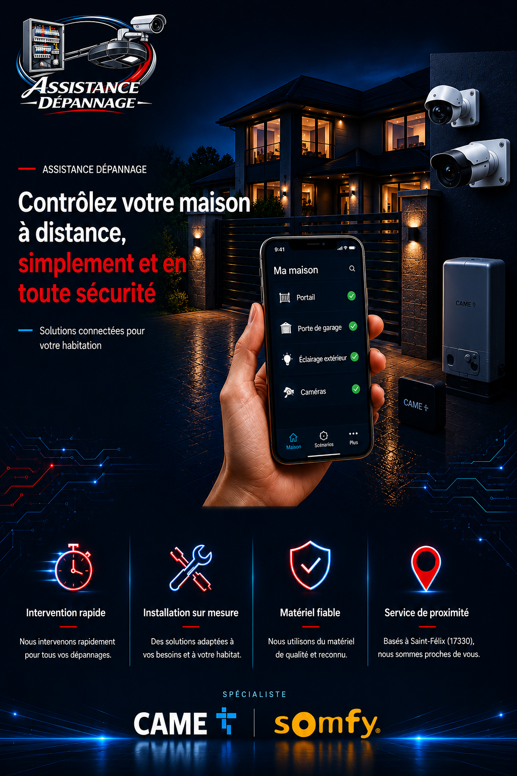 Accueil Assistance Dépannage